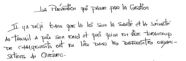 Personne originale, intelligente et fi&egrave;re.